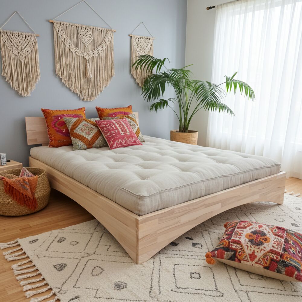 Futon Cotone - Canapa - Fibra di cocco