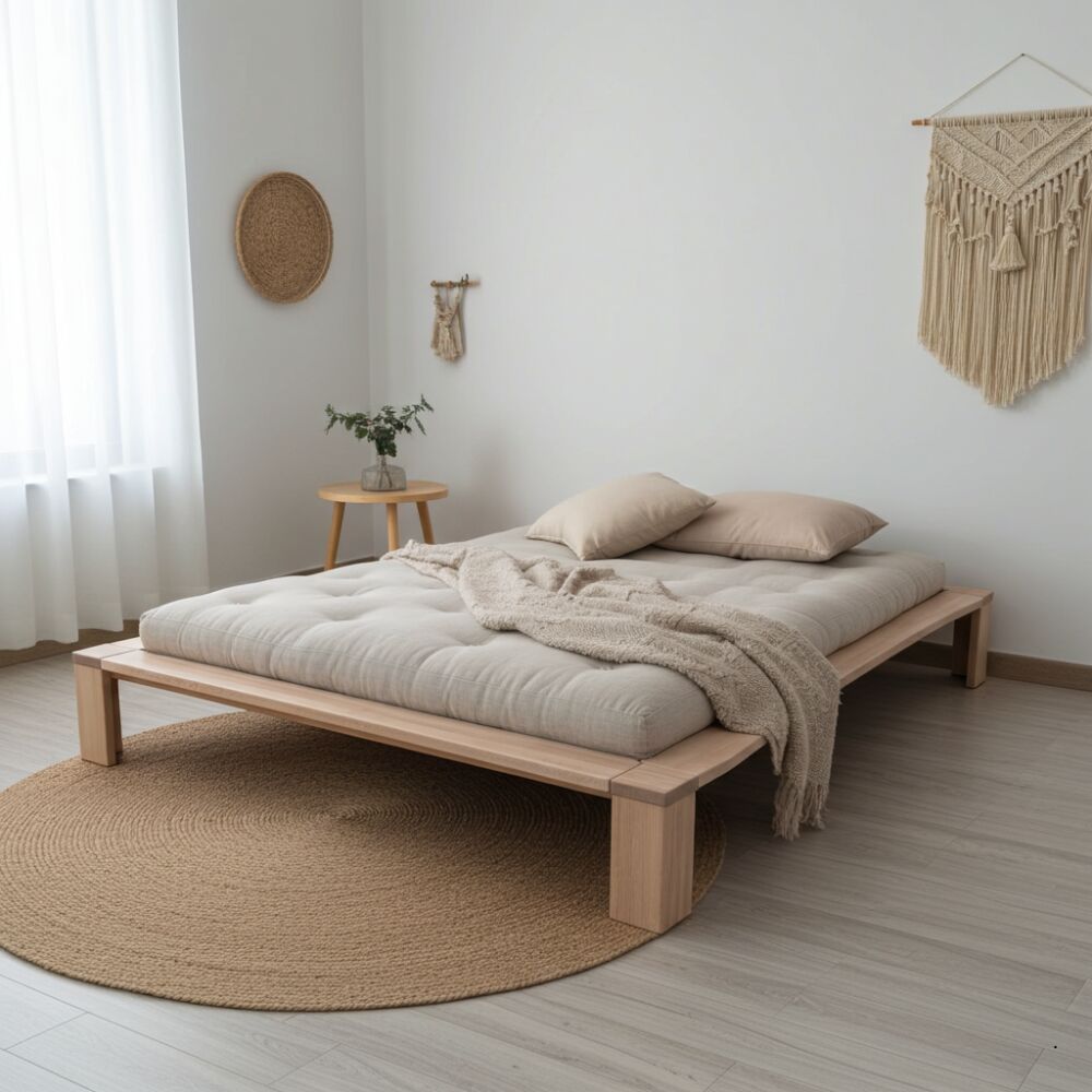 Futon Cotone - Canapa - Lattice