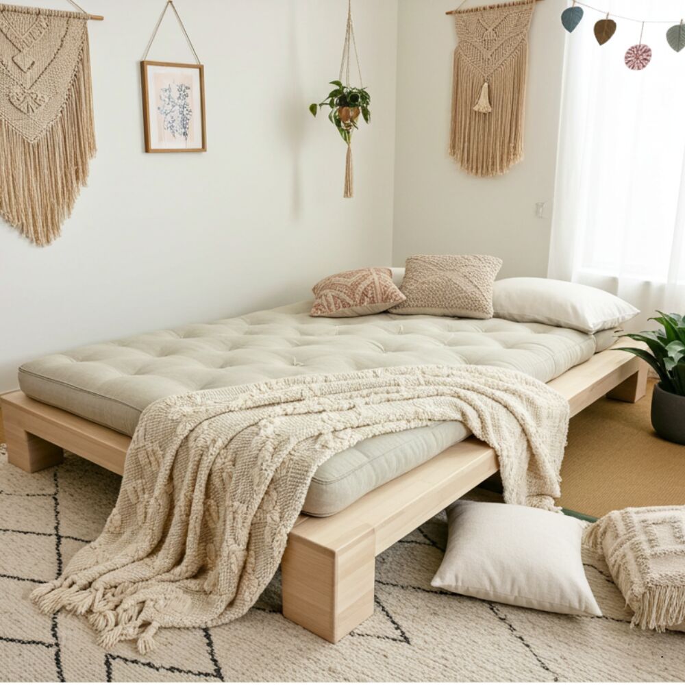 Futon Cotone - Lino - Lattice