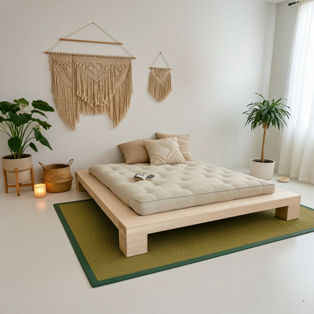 Futon Cotone - Lino - Fibra di Cocco