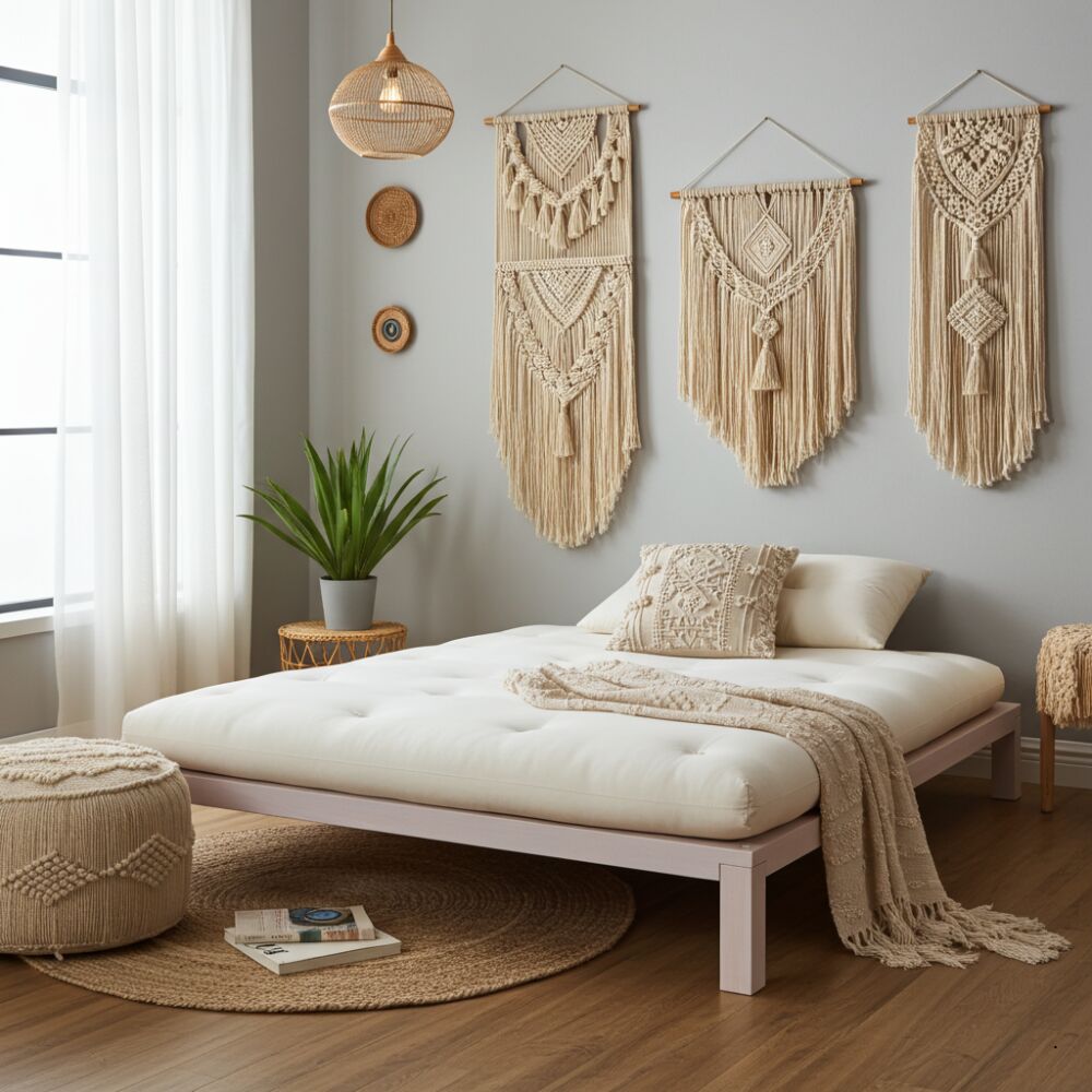 Futon Cotone - Lana - Lattice