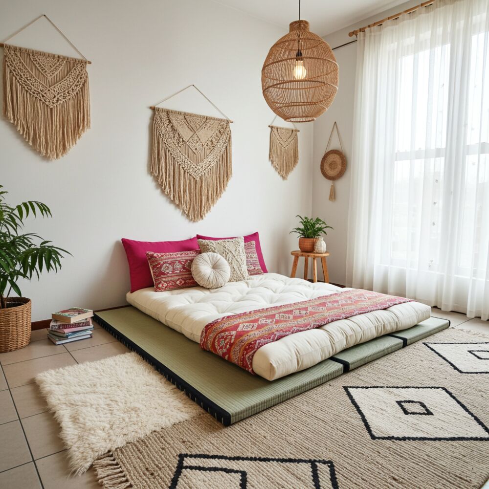 Kit Tatami + Futon Puro Cotone