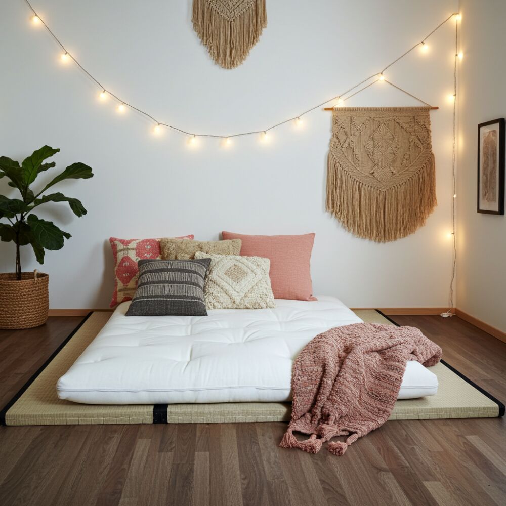 Kit Tatami + Futon Puro Cotone