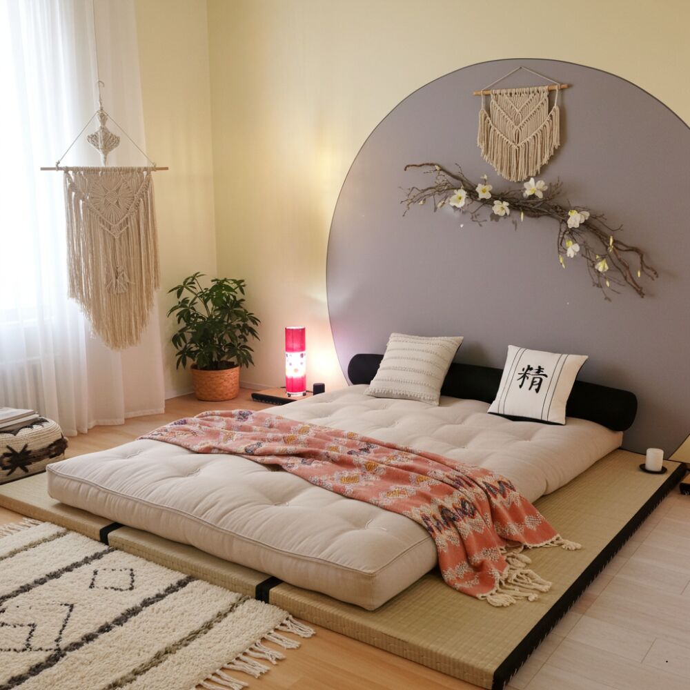 Kit Tatami + Futon Cotone - Canapa - Fibra di cocco