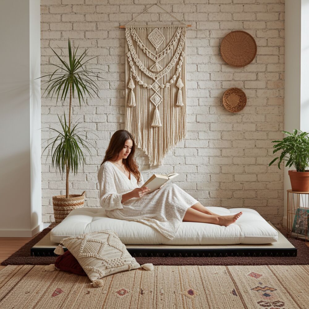 Kit Tatami + Futon Cotone - Fibra di Cocco