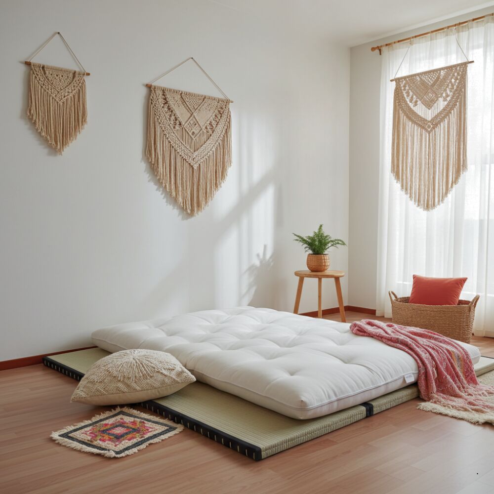 Kit Tatami + Futon Cotone - Fibra di Cocco