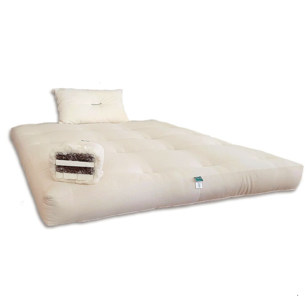 Materasso Naturale ZAFFIRO (Portanza: Medio-Rigida)