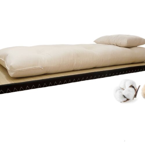 Kit 1 Tatami + Futon Cotone - Lana