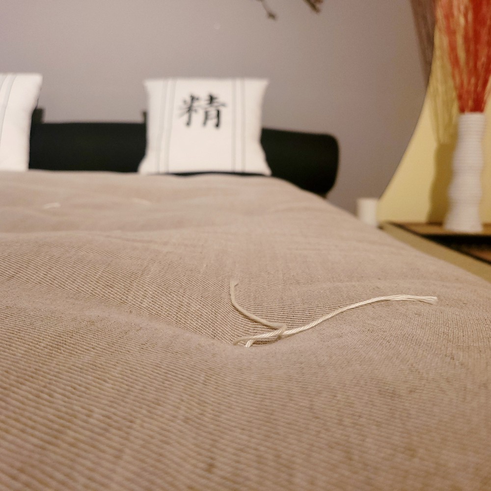 Kit Tatami + Futon Puro Cotone e Canapa