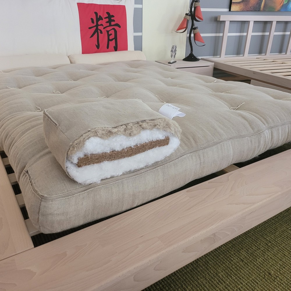 Futon Cotone - Lino - Fibra di Cocco
