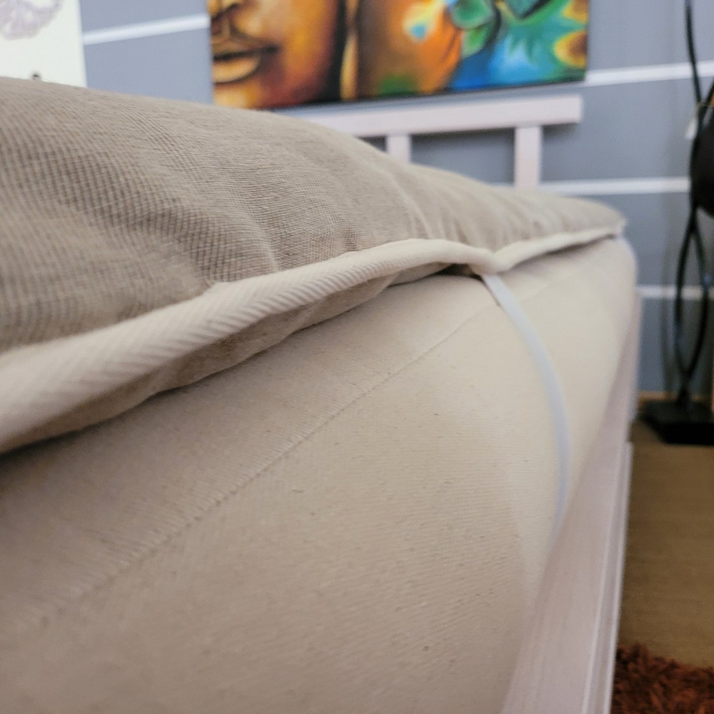 Topper in fibra naturale