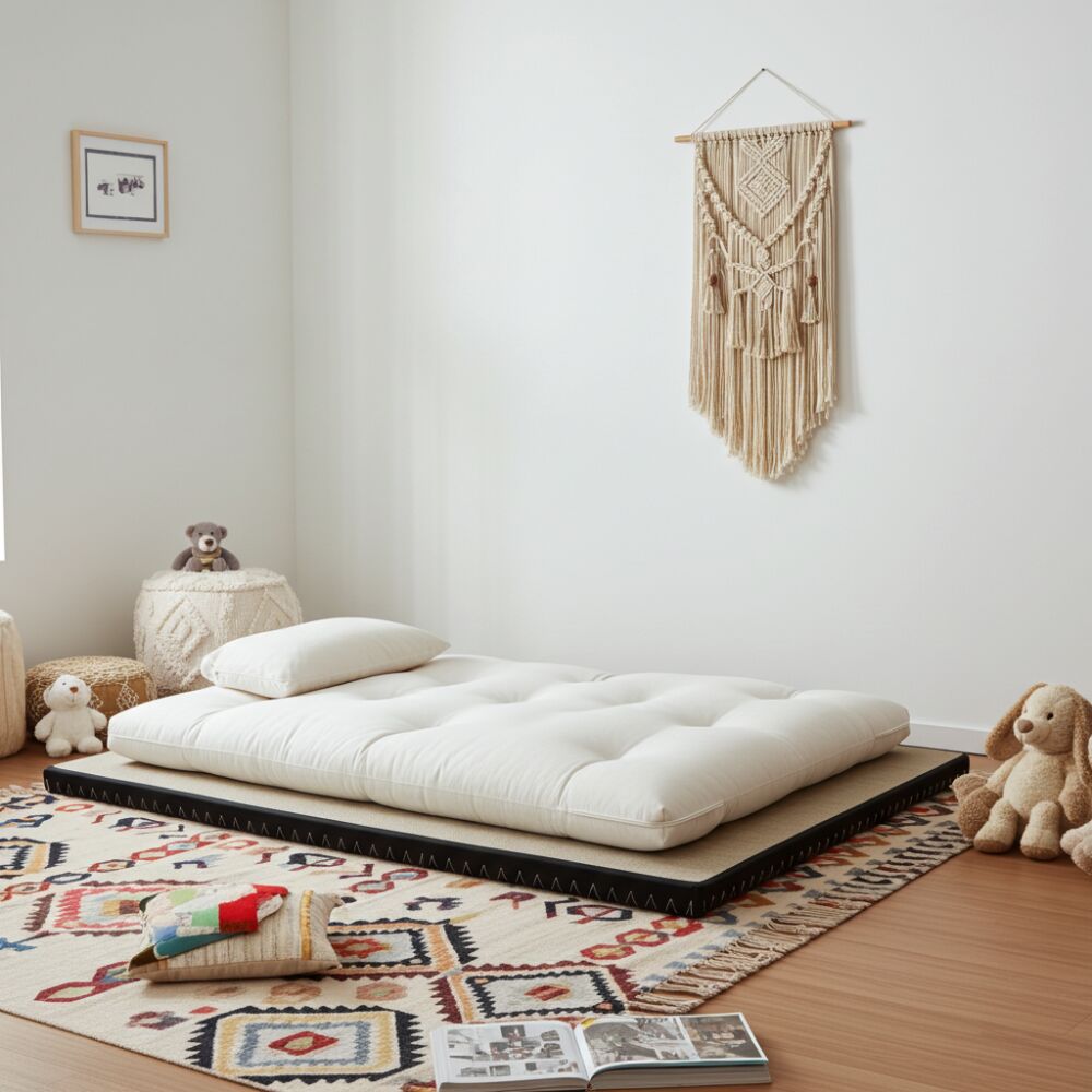 Kit bimbi 1 Tatami + Futon Cotone