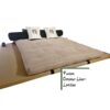 Kit Tatami + Futon Cotone - Lino - Lattice