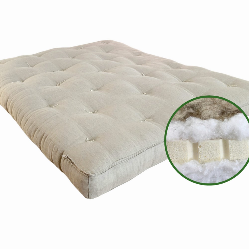 Kit Tatami + Futon Cotone - Lino - Lattice