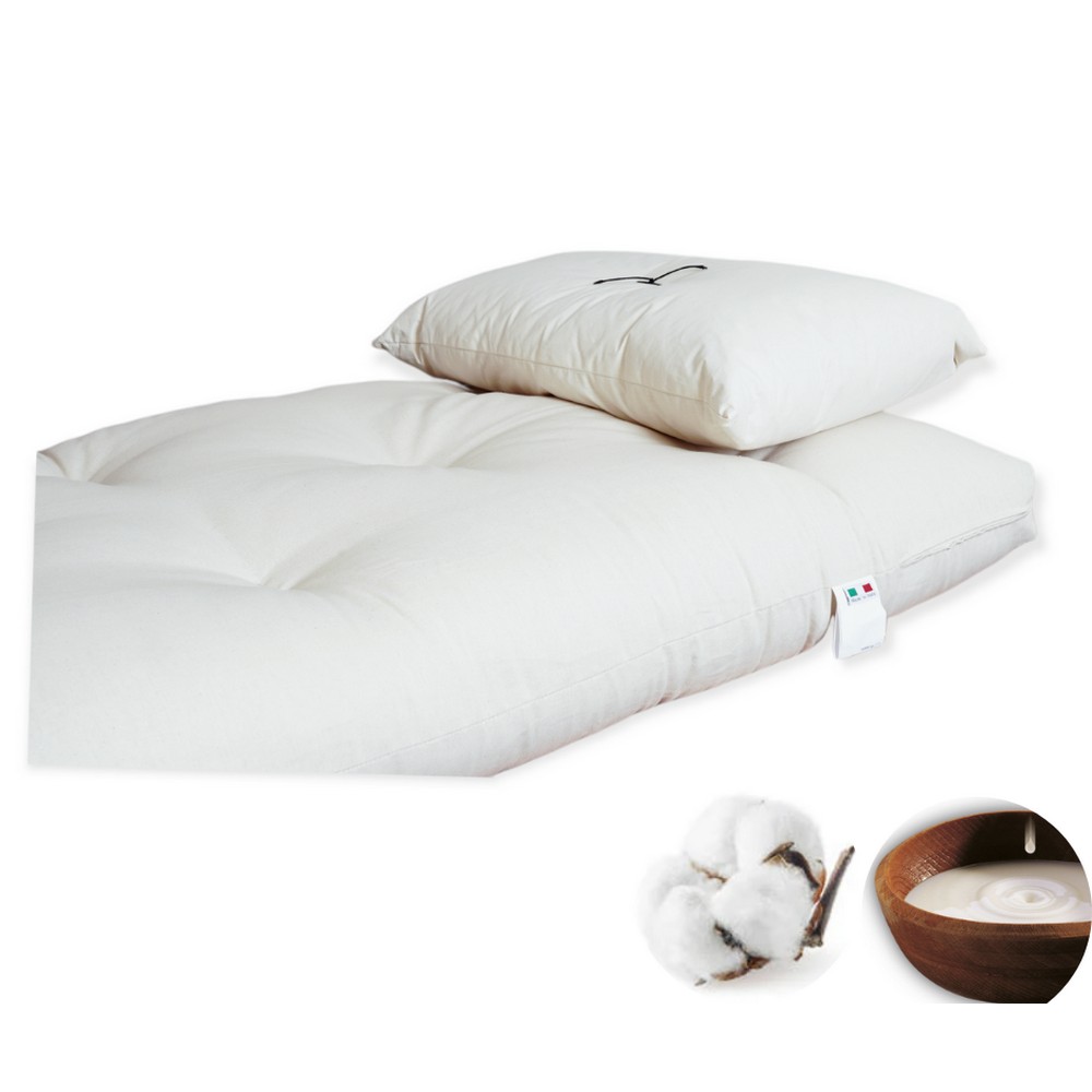 Futon bimbi Cotone - Lattice