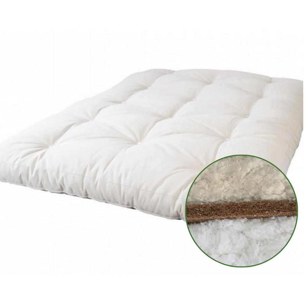 Futon Cotone - Fibra di Cocco - Lana