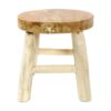 Sgabello Teak