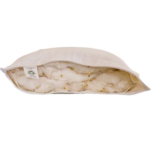 Cuscino Bio in cotone e camomilla