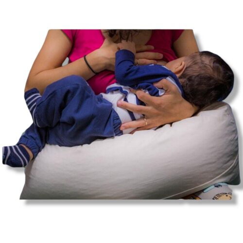 Cuscino allattamento in pula di farro Bio