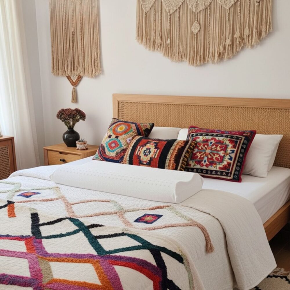 Cuscino Bio in Lattice sagomato