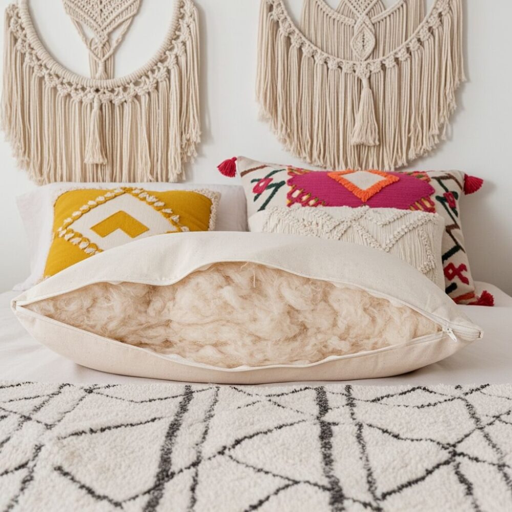 Cuscino Bio in Kapok