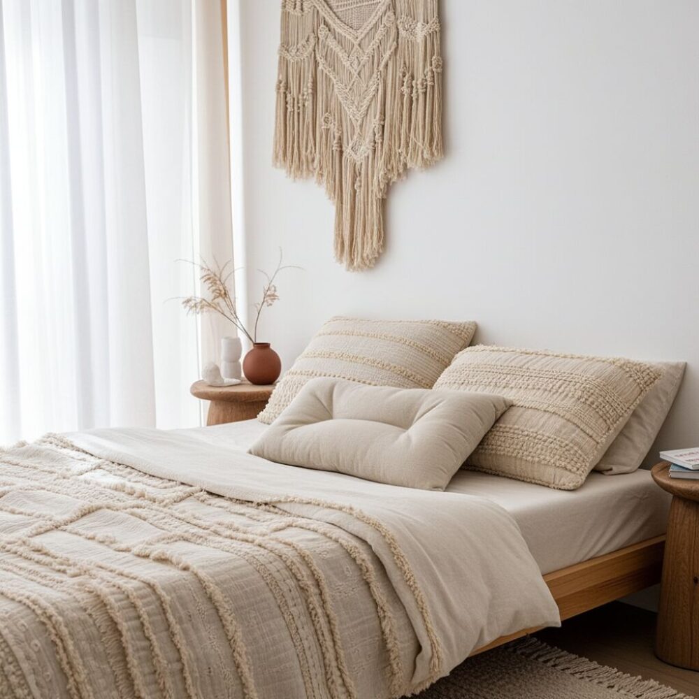 Cuscino in pula di farro