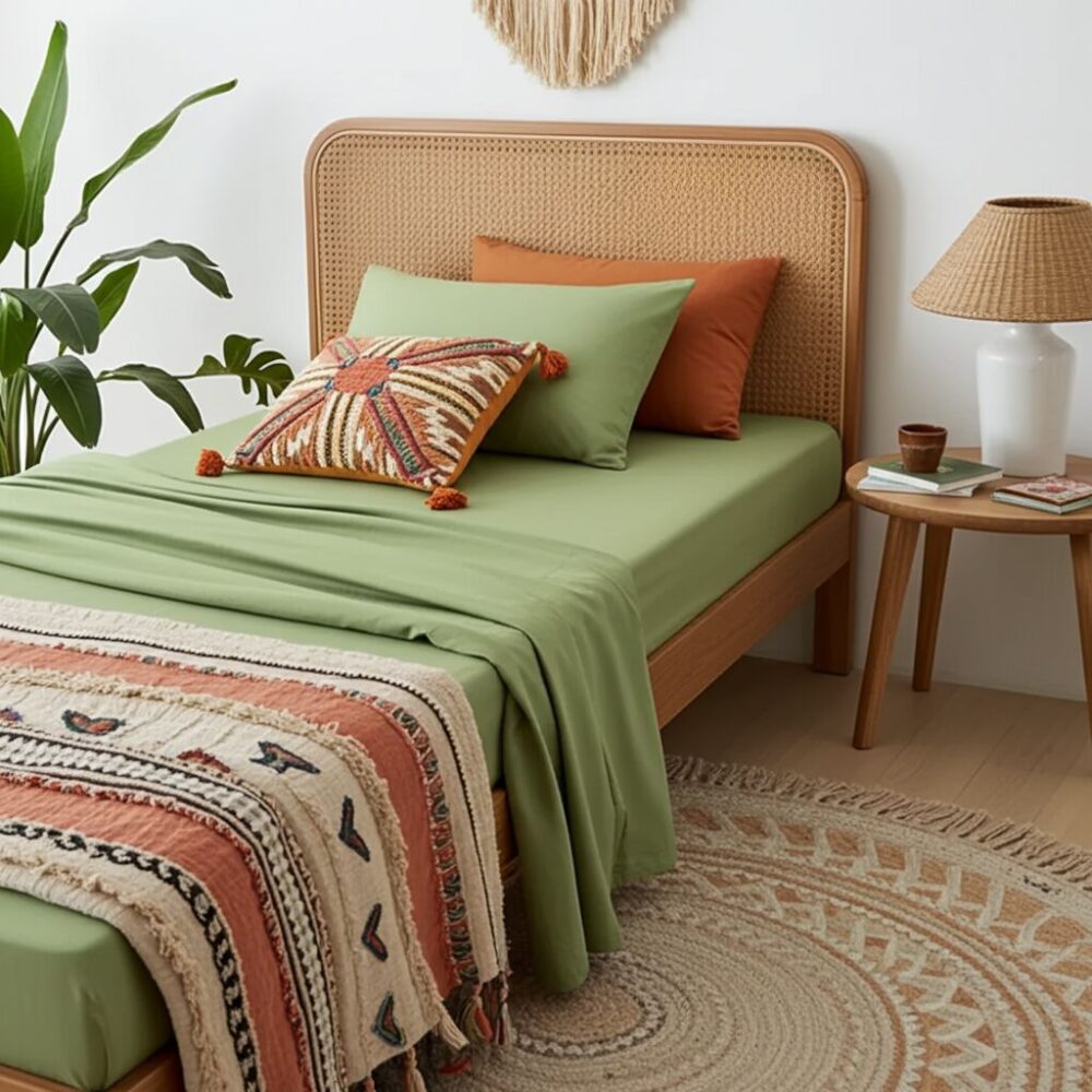 Completo lenzuola 1 piazza cotone Biologico