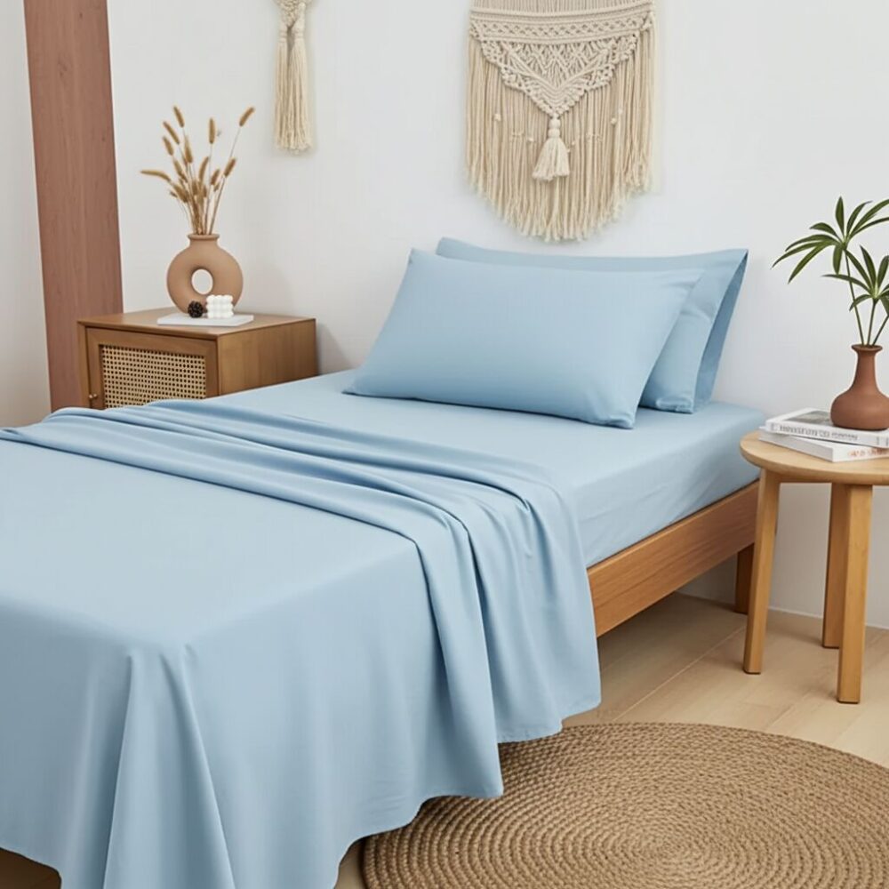 Completo lenzuola 1 piazza cotone Biologico