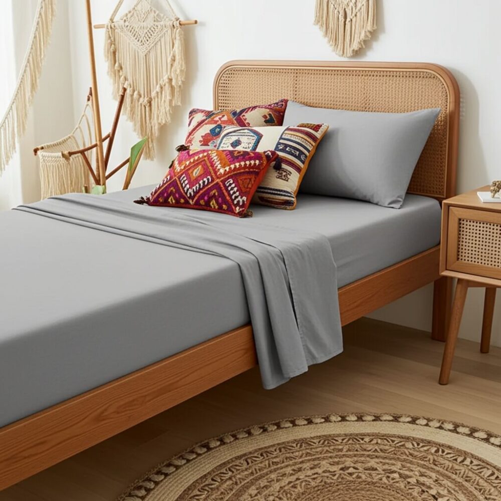 Completo lenzuola 1 piazza cotone Biologico