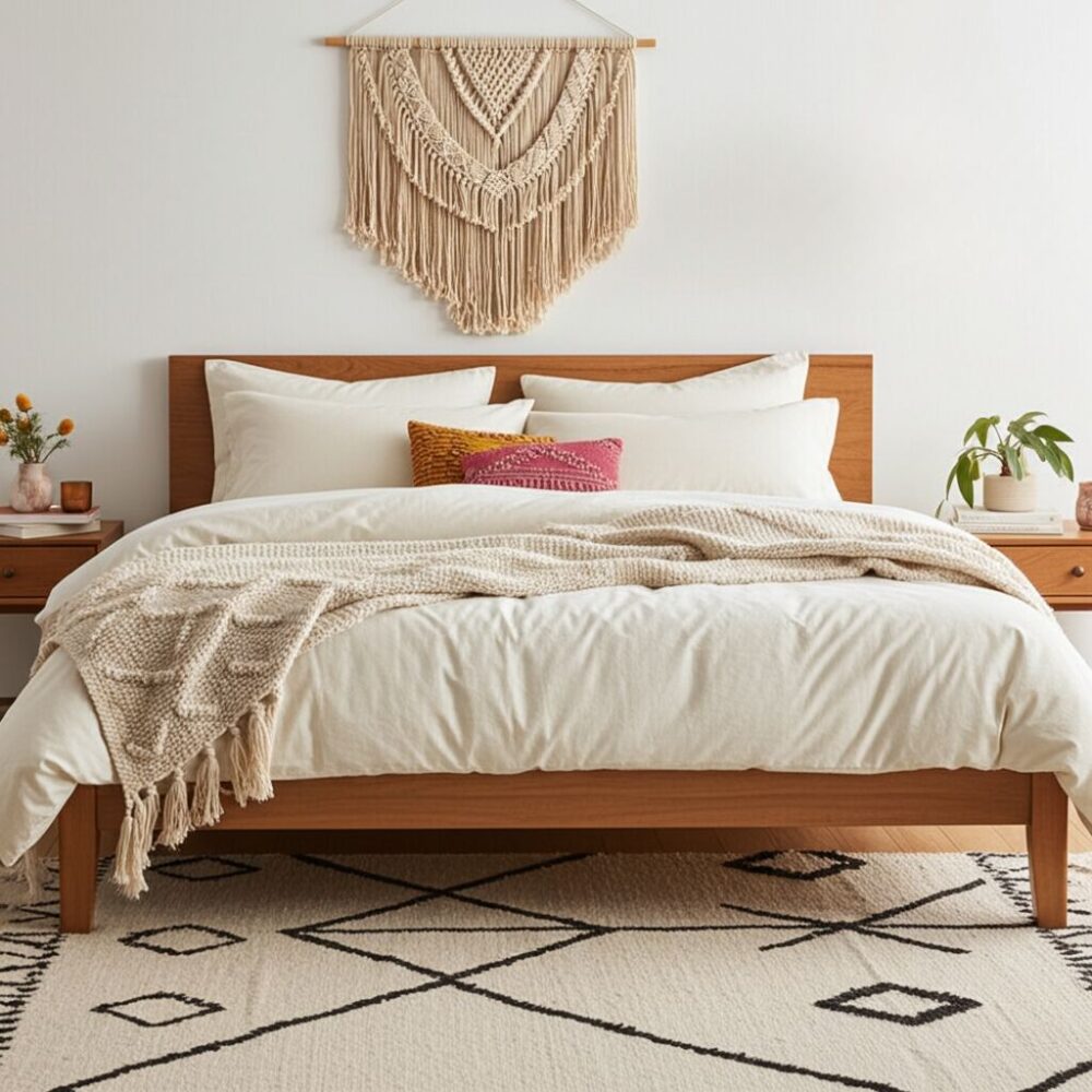 Completo copripiumino 1 piazza e mezza cotone Bio