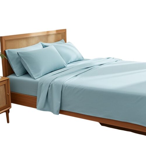 Completo lenzuola 2 piazze cotone Bio