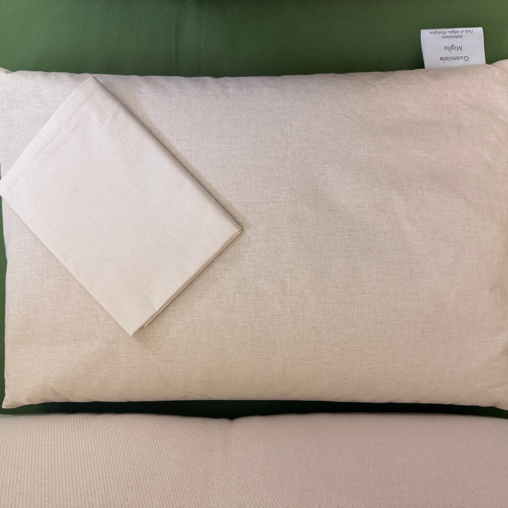 Cuscino in pula di miglio