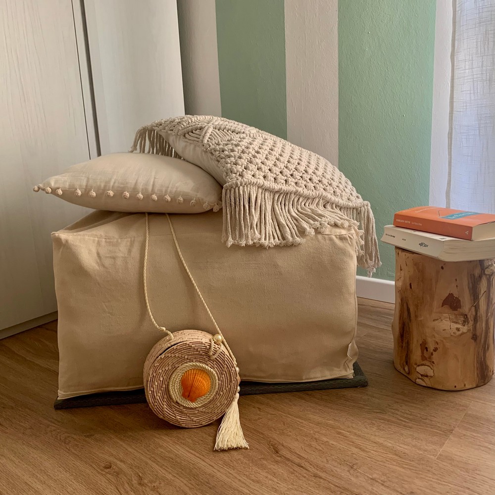 Pouff naturale
