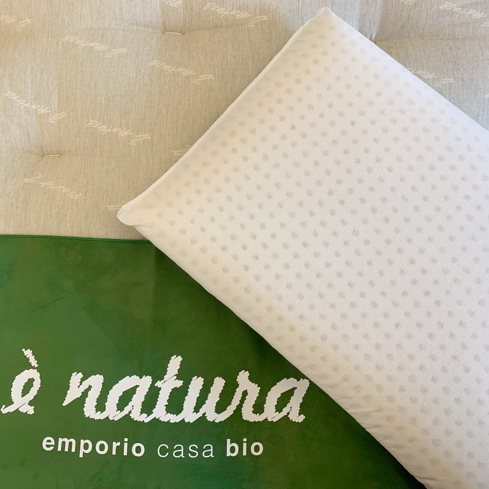 Cuscino Bio in lattice a saponetta