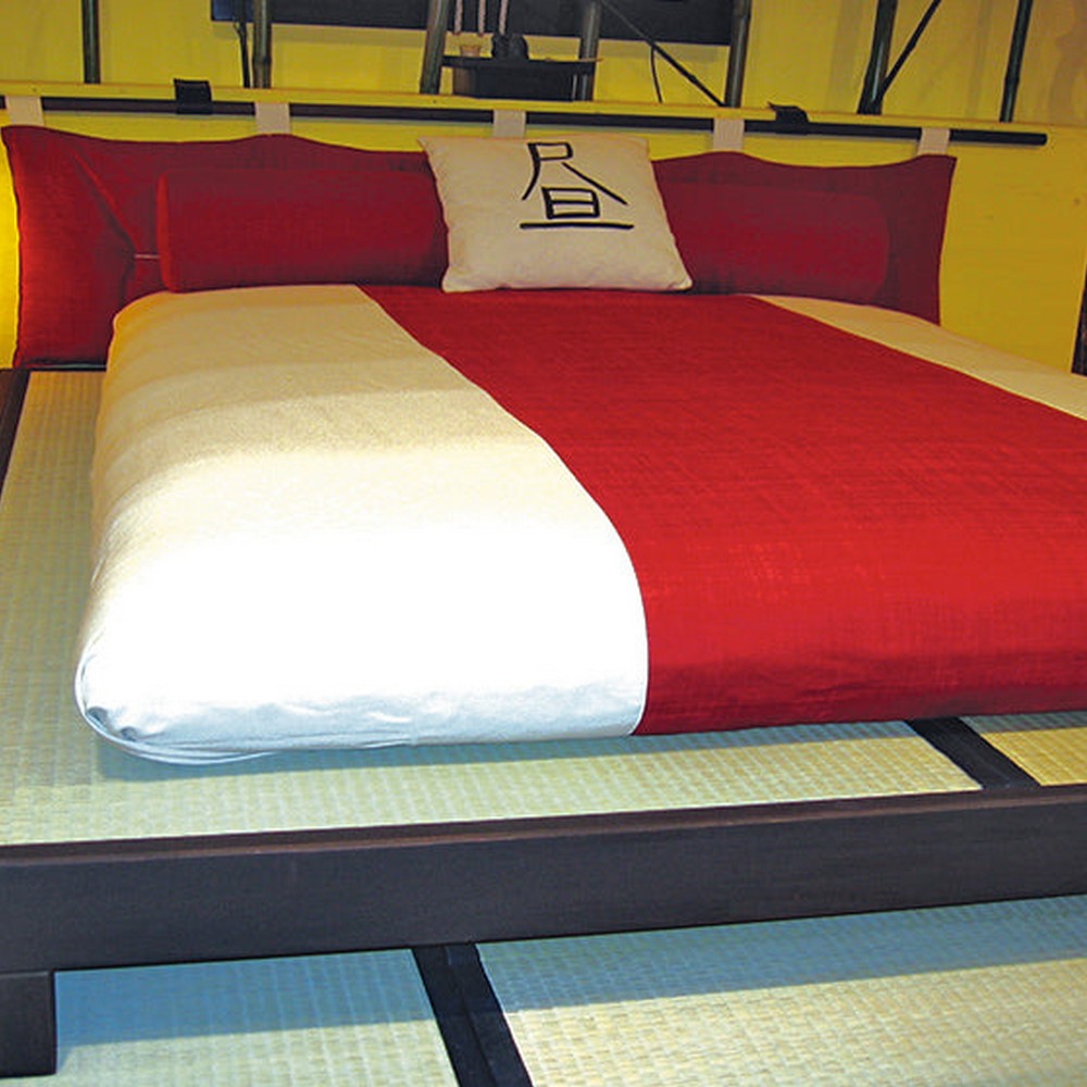 Testata Futon naturale + Cover in cotone