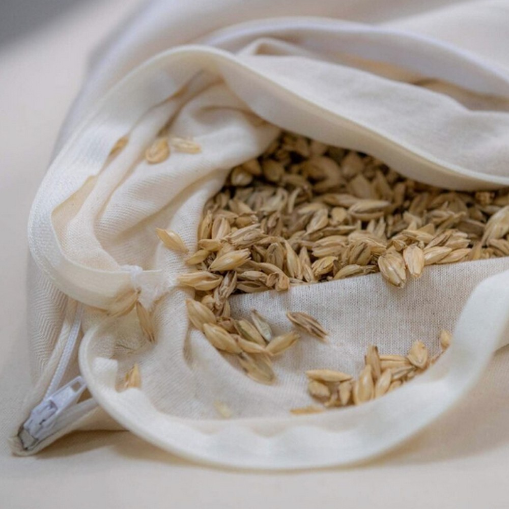 Cuscino in pula di farro